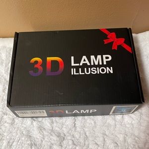 NWT 3D Lamp Illusion Dinosaur Night Lamp